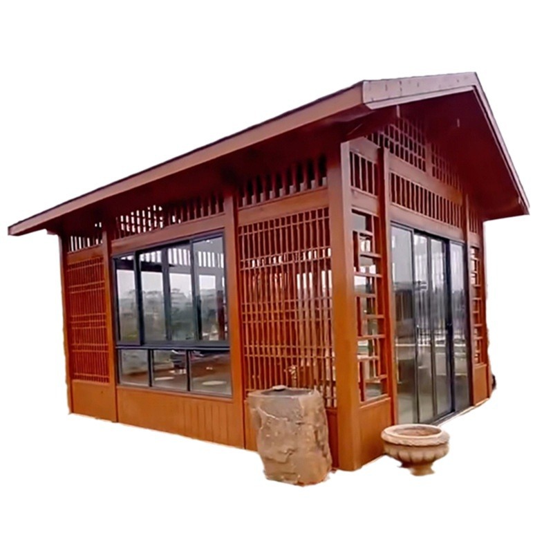 Japanese Tea - Outdoor antieke tuinvilla theesalon conserveermiddel hout