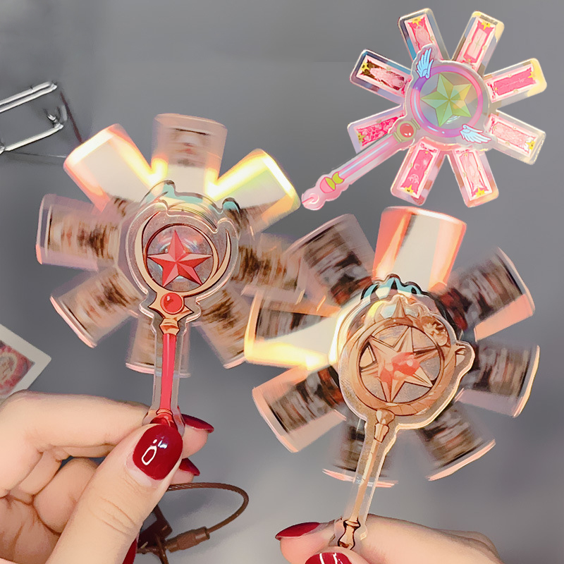 Japanese Fan - Sakura Acryl Laser Hanger Cosplay Anime