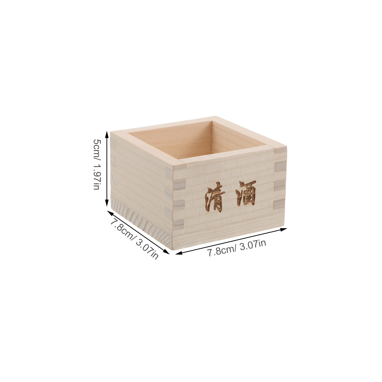 2 stuks houten sake-doosjes, t - Japanese Restaurant Lifestyle recensie en prijs